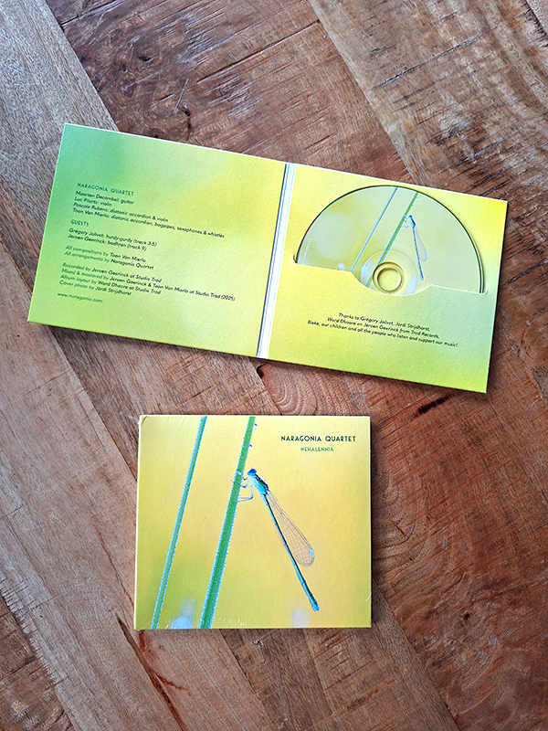 Dwergjuffer foto op CD hoes Naragonia